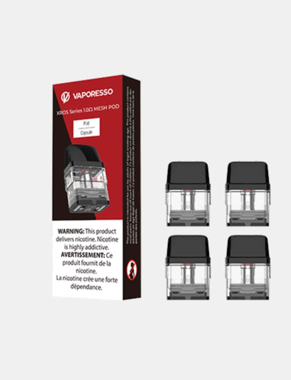 Vaporesso xros 1.0 ohm mesh pod