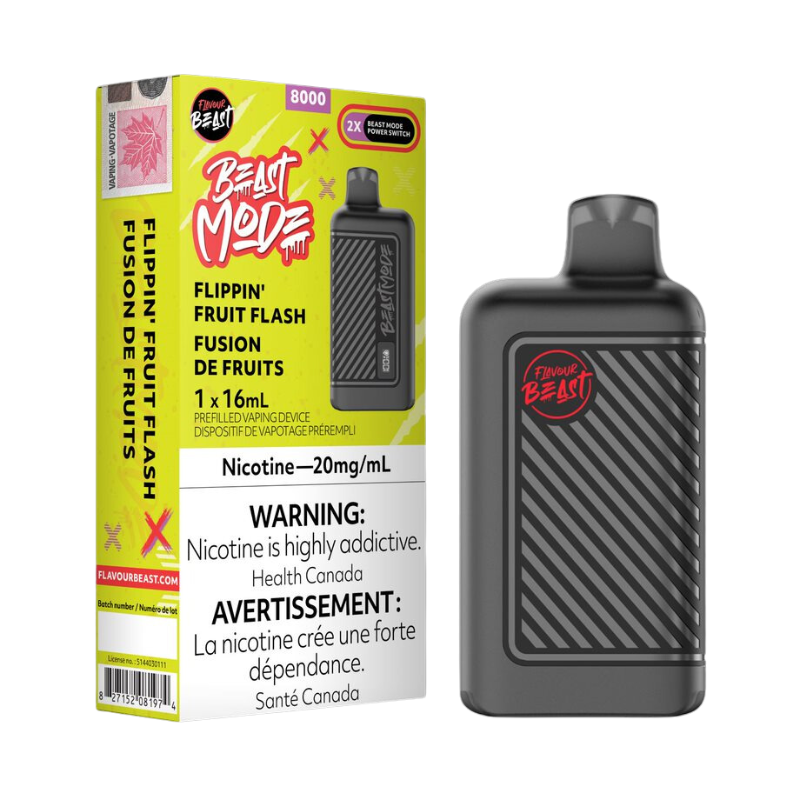 Flavour Beast Mode 8K Flippin’ Fruit Flash 20mg/mL disposable(Provincial)