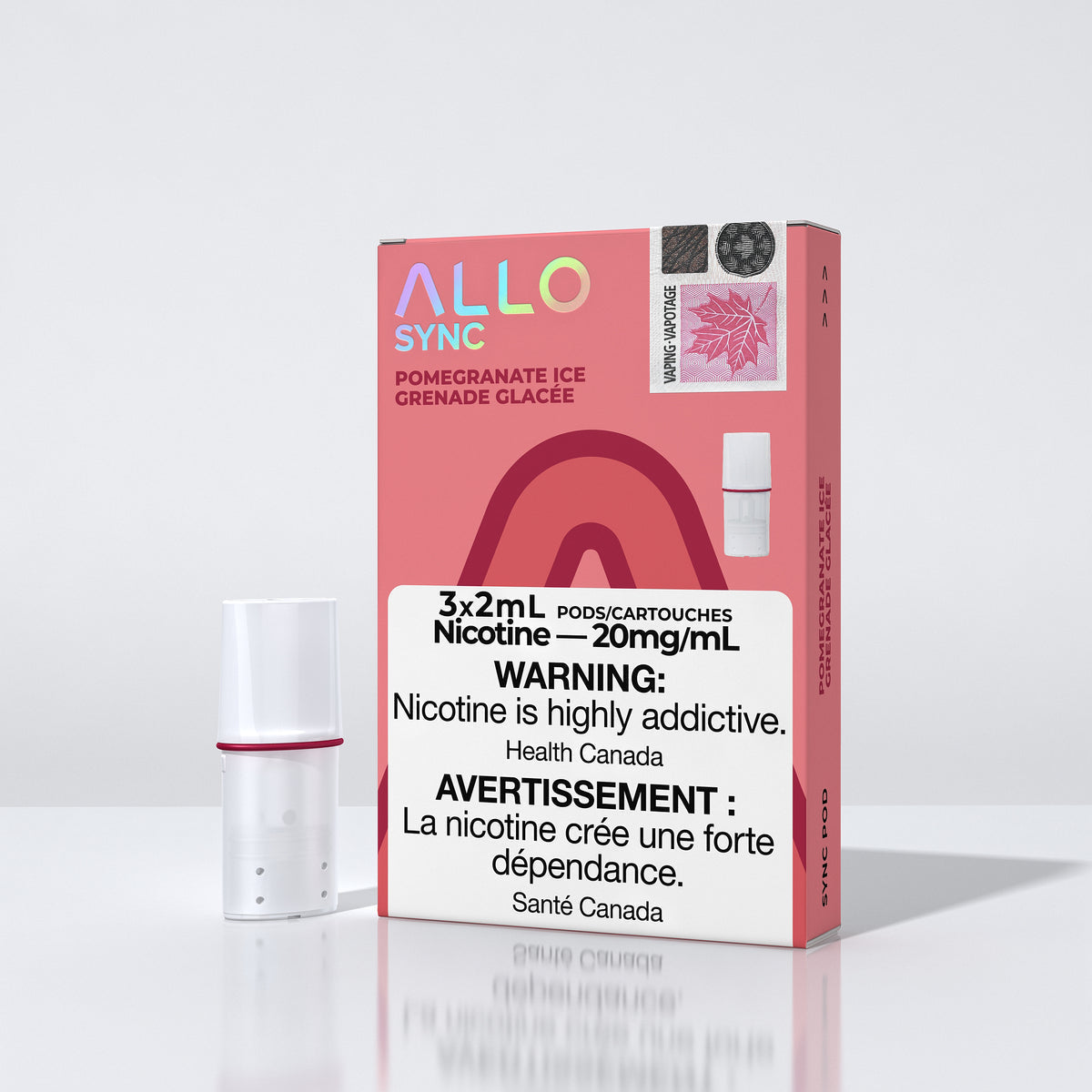 Allo sync pods Pomegranate Ice 20mg/mL
