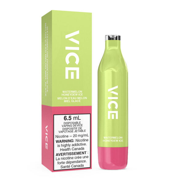 Vice 2500 Watermelon Honeydew Ice 20mg/mL disposable (Provincial)