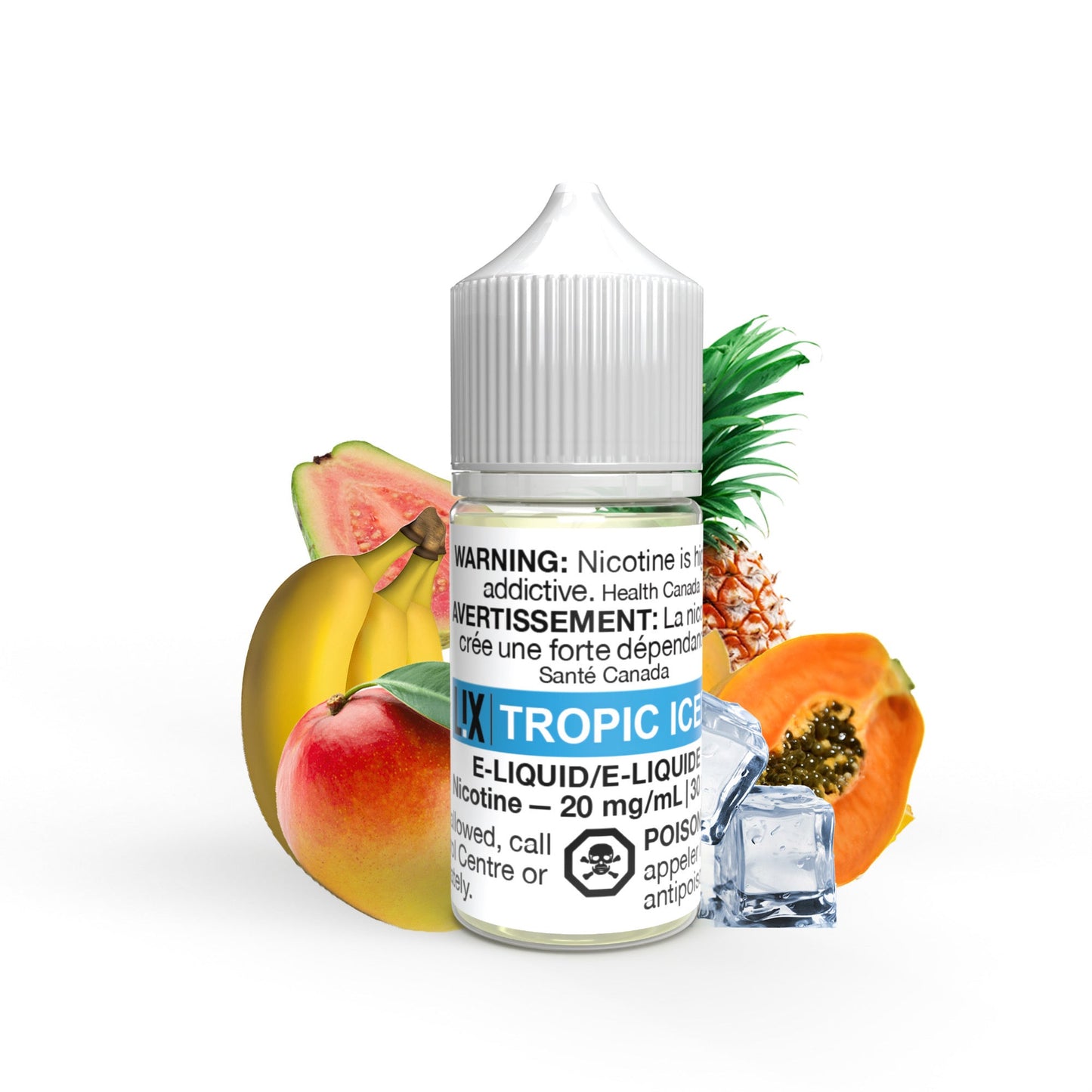 Lix e-liquid Tropic iced 20mg/mL-30mL (Provincial)