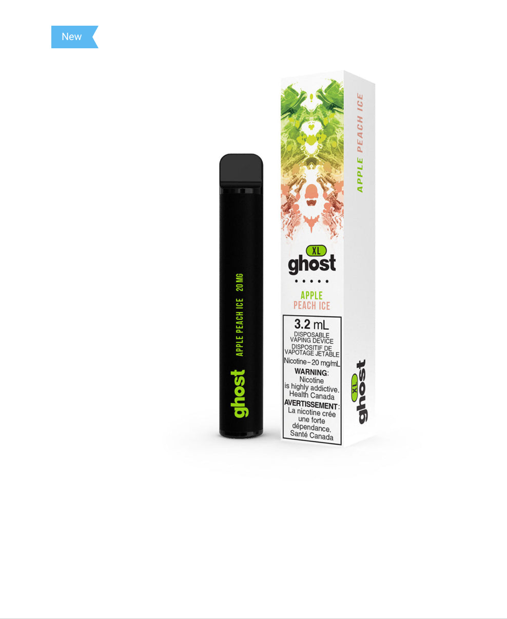 Ghost XL 800 Apple peach Ice 20mg/mL disposable(Provincial)
