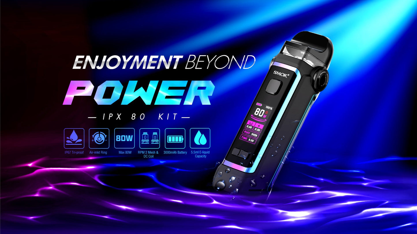Smok IPX80 Black Carbon Kit/Device