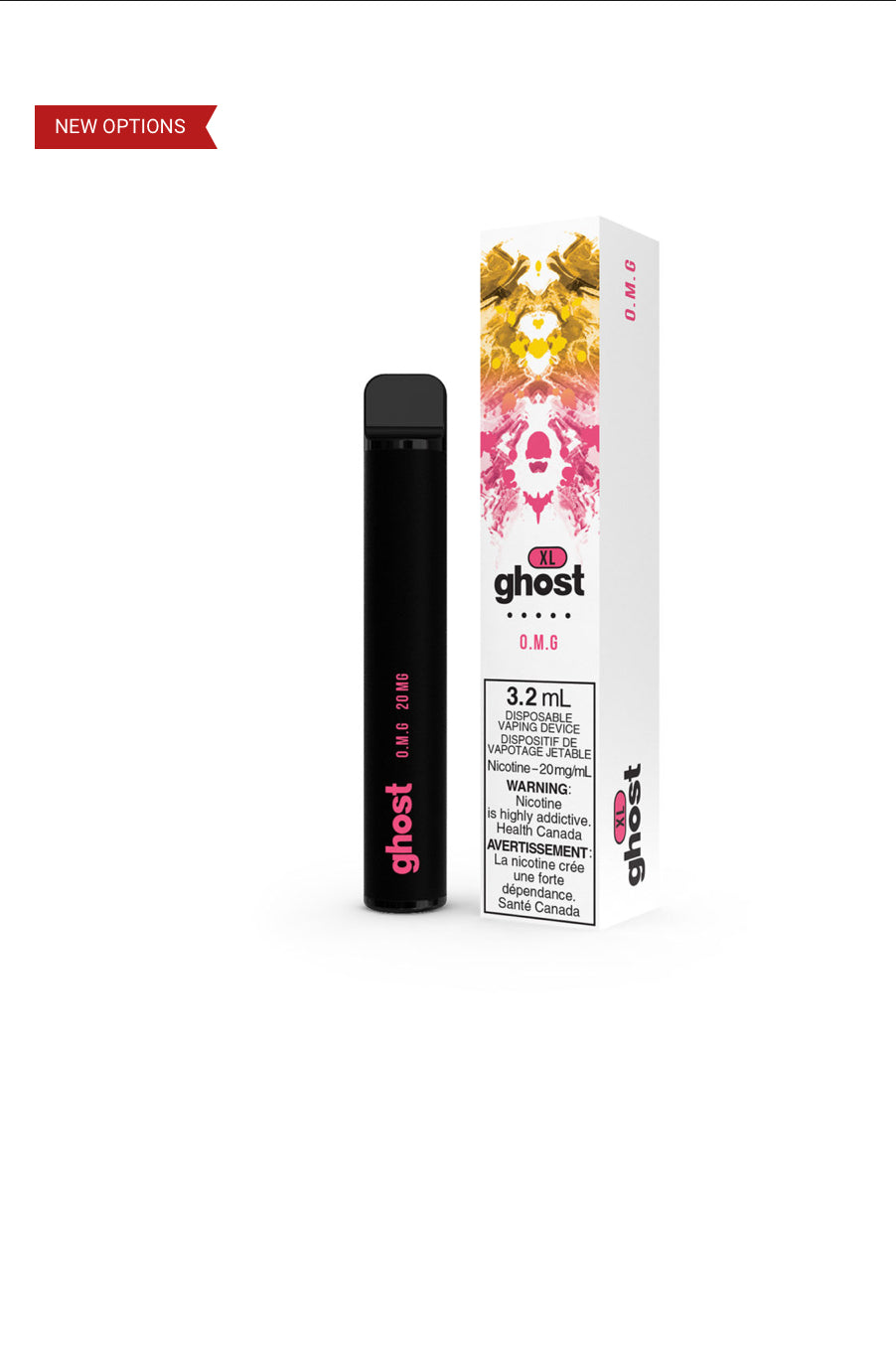 Ghost XL 800 Omg 20mg/mL disposable (Provincial)