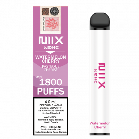 Niix woke Watermelon Cherry 20mg/ml disposable (Provincial)