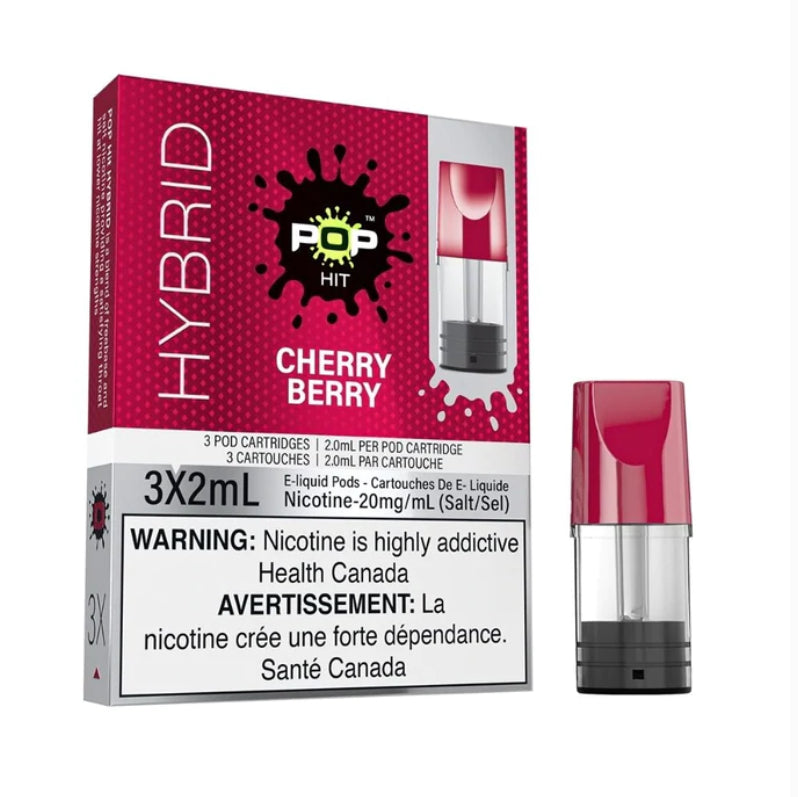 Pop hit pods Cherry Berry 20mg/mL(Provincial)