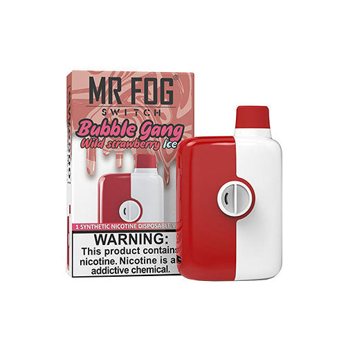 Mr Fog switch 5500 Bubble Gang Wild Strawberry Ice 20mg/mL disposable (Provincial)