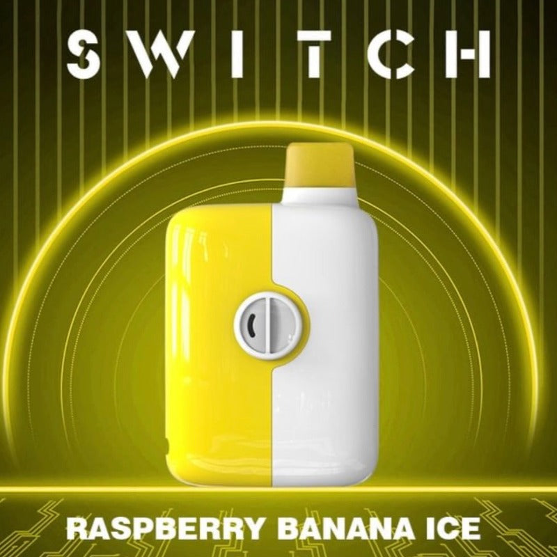 Mr fog switch 5500 Banana Raspberry Ice 20mg/mL disposable (Provincial)