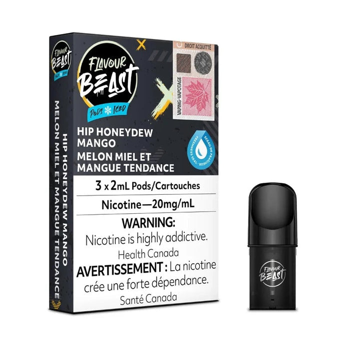Flavour Beast pods HipHoneydew Mango 20mg/mL(Provincial)