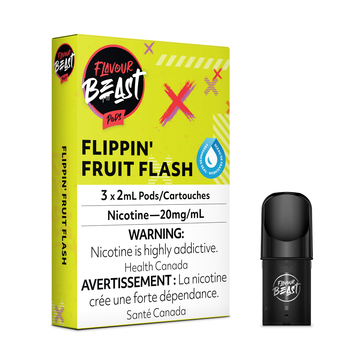 Flavour Beast pods Flippin Fruit Flash 20mg/mL(Provincial)