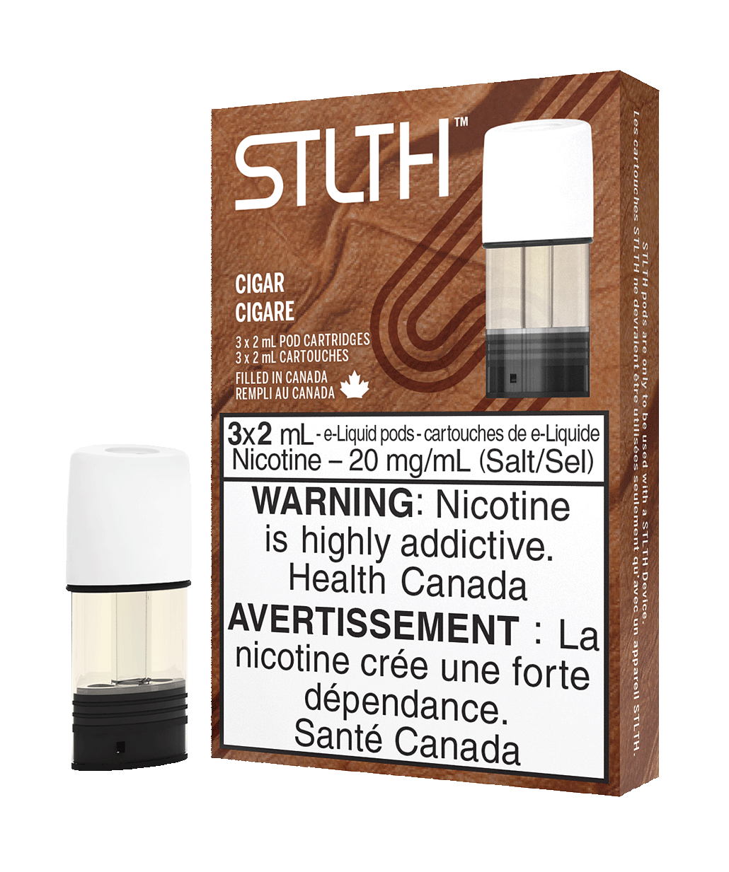 Stlth pods Cigar 20mg/mL(Provincial)