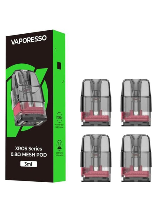 Vaporesso Corex 2.0 Xros series 0.8Ohm mesh pod 3mL/4pk