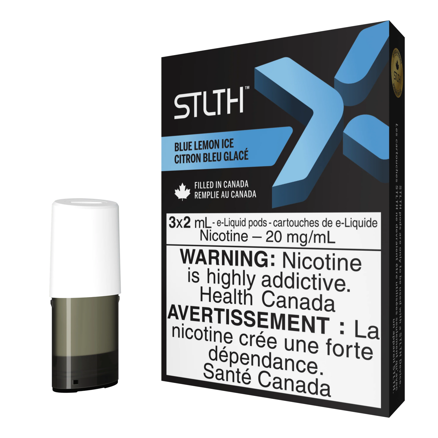 Stlth X pods Blue Lemon Ice 20mg/ml (Provincial)