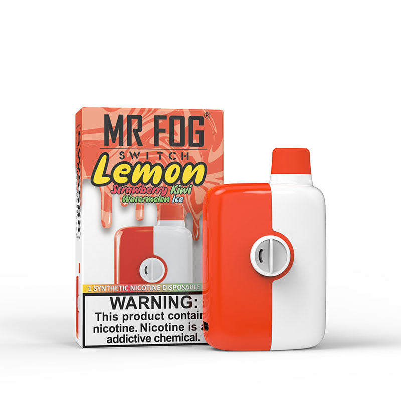 Mr fog switch 5500 Lemon Strawberry Kiwi Watermelon Ice 20mg/mL disposable