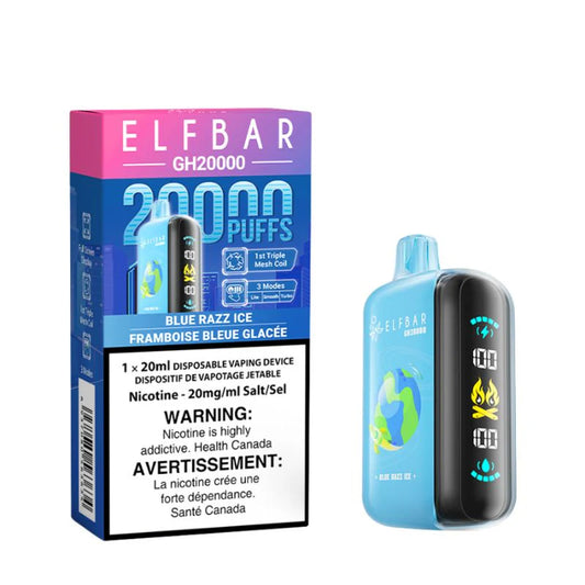 Elf Bar GH20K Blue Razz Ice 20mg/mL disposable (Provincial)