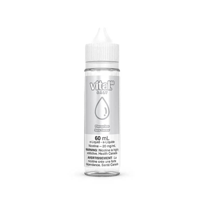 Vital 60 e-liquid Flavourless 12mg/mL-60mL (Provincial)