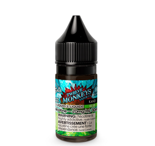 Twelve monkeys Ice age e-liquid Kanzi 20mg/mL-30mL