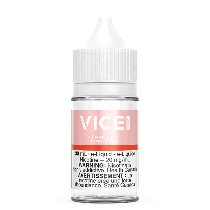 Vice salt e-liquid Strawberry Ice 20mg/mL-30mL