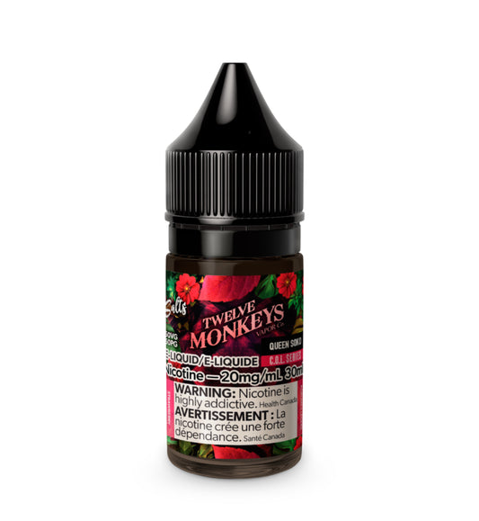 Twelve monkeys e-liquid Queen Soko 10mg/mL-30mL