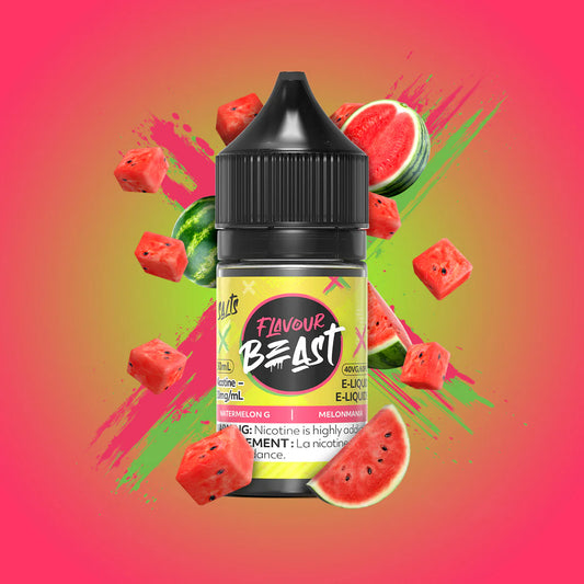 Flavour Beast e-liquid Watermelon G  10mg/mL-30mL (Provincial)
