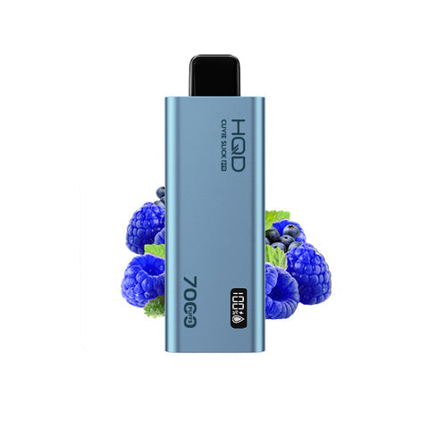 HQD Cuvie Slick Pro 7000  Blue Raspberry 20mg/mL disposable