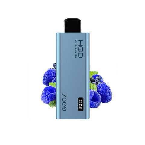 HQD Cuvie Slick Pro 7000 Blue Raspberry 20mg/mL disposable