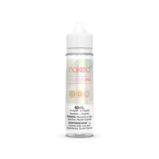 Naked 100 e-liquid  Hawaiian Pog 12mg/mL-60mL (Provincial)