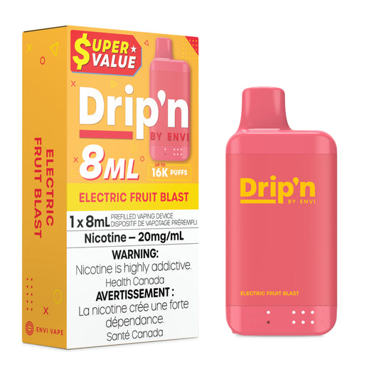 Drip’n 16k Electric Fruit Blast 20mg/mL disposable (Provincial)