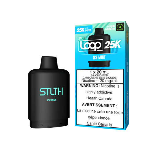 Stlth Loop Pod 25k Ice Mint 20mg (Provincial)