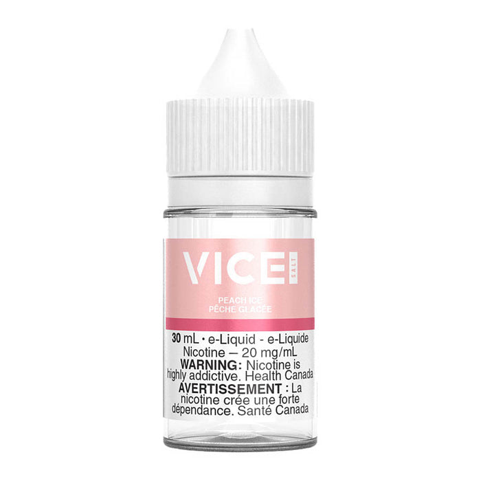 Vice salt e-liquid Peach ice 20mg/mL-30mL