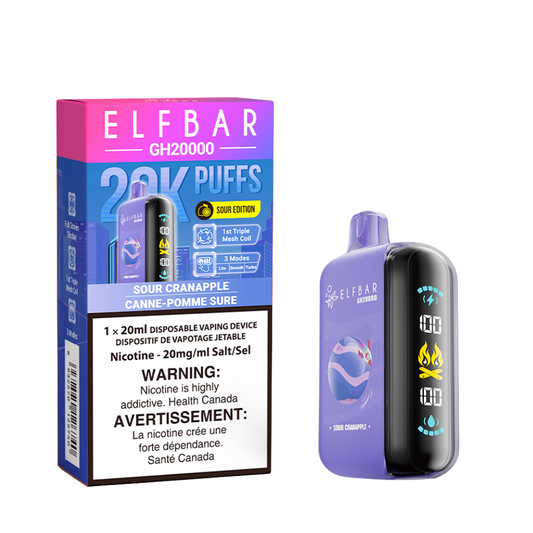 Elf Bar GH20K Sour Cranapple 20mg/ml disposable (Provincial)