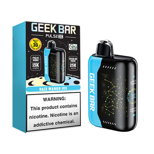 Geek Bar Pulse X Razz Mango Ice 20mg/mL disposable (Provincial)