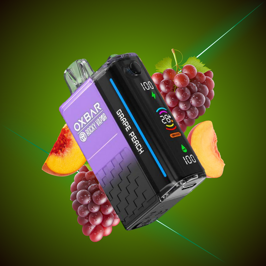 Oxbar M20K Grape peach 20mg/mL disposable