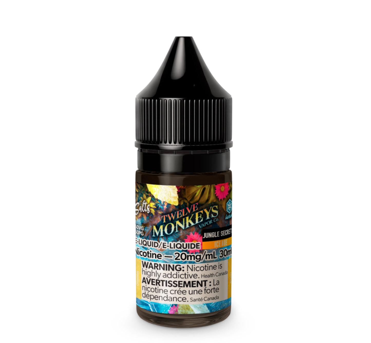 Twelve monkeys Ice age e-liquid Jungle Secrets 10mg/mL-30mL