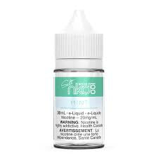 Naked 100 e-liquid Mint 12mg/mL-30ml (provincial)