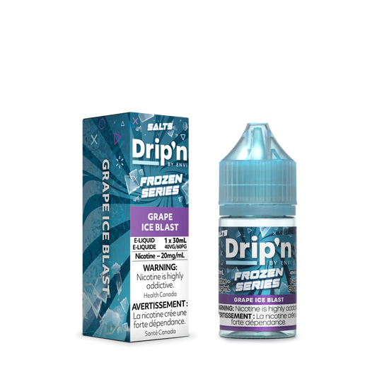 Drip’n Frozen Series e-liquid Grape Ice 20mg/mL-30mL (Provincial)