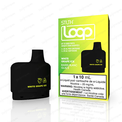 Stlth Loop pods White Grape Ice 20mg/mL