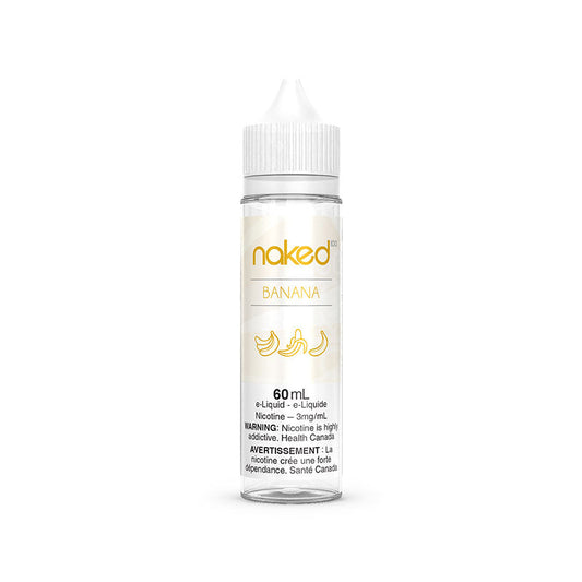 Naked 100 e-liquid Banana 12mg/mL-60mL