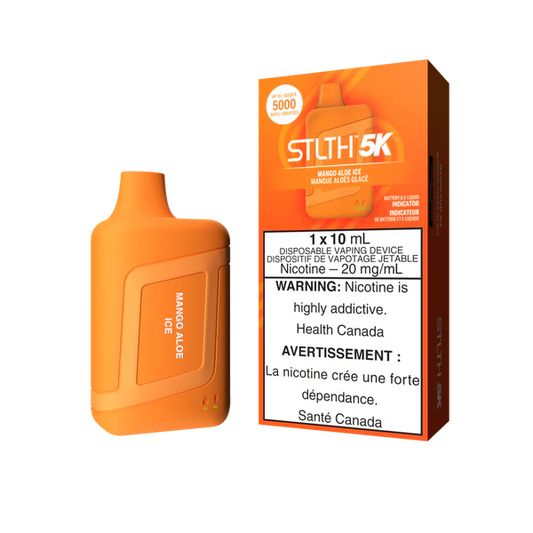 Stlth 5k Mango Aloe Ice disposable 20mg/mL disposable