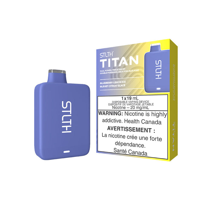 Stlth Titan 10k Blueberry lemon ice 20mg/mL disposable