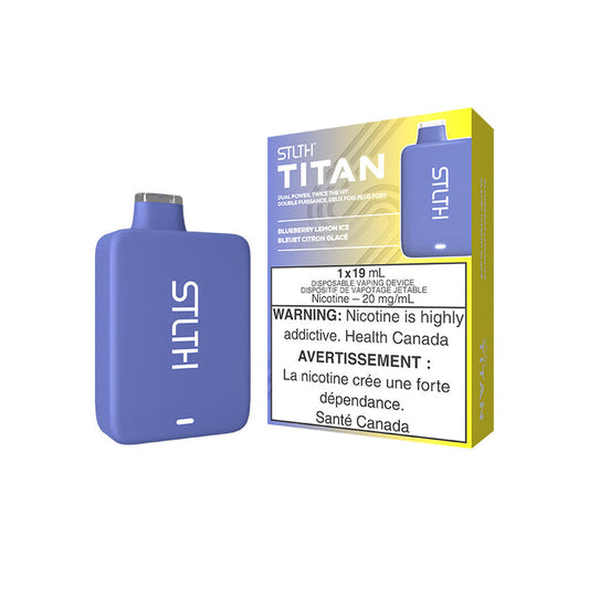 Stlth Titan 10k Blueberry lemon ice 20mg/mL disposable