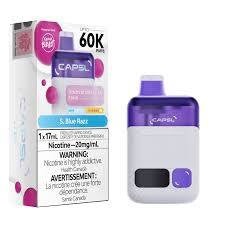 Capsl 60k S. Blue Razz Ice 20mg/ml Disposable (Provincial)
