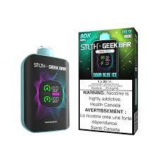 Stlth X Geek Bar 80k Sour Blue Ice 20mg/30mL disposable (Provincial)