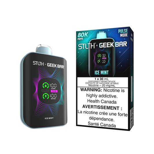 Stlth X Geek Bar 80k Ice Mint 20mg/30mL disposable (Provincial)
