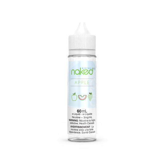 Naked 100 e-liquid Apple Cooler 3mg/mL-60mL