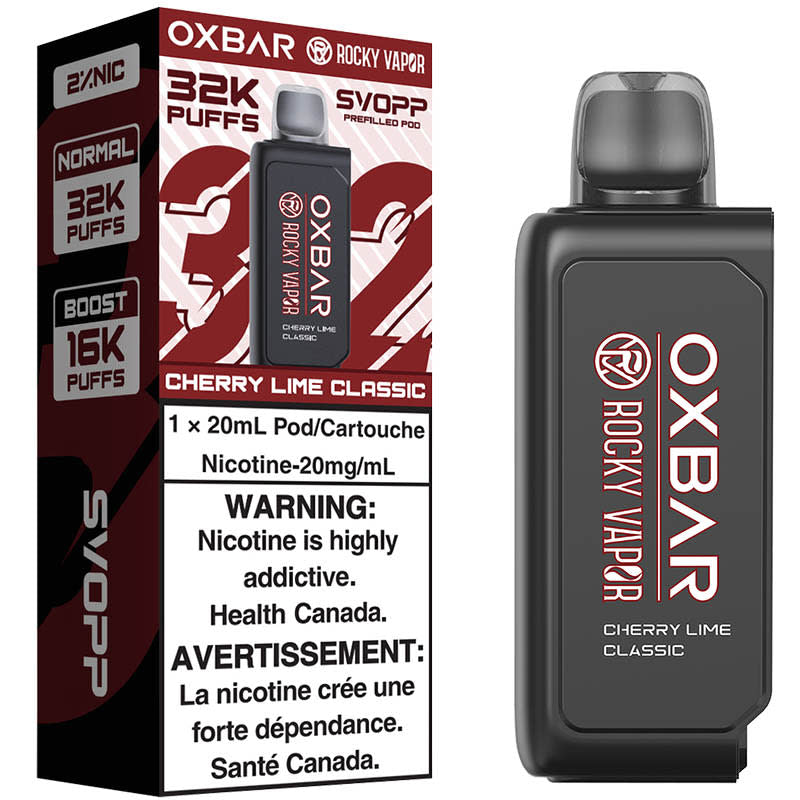 Oxbar SVOPP Cherry Lime Classic 32k 20mg/ml pod (Provincial)