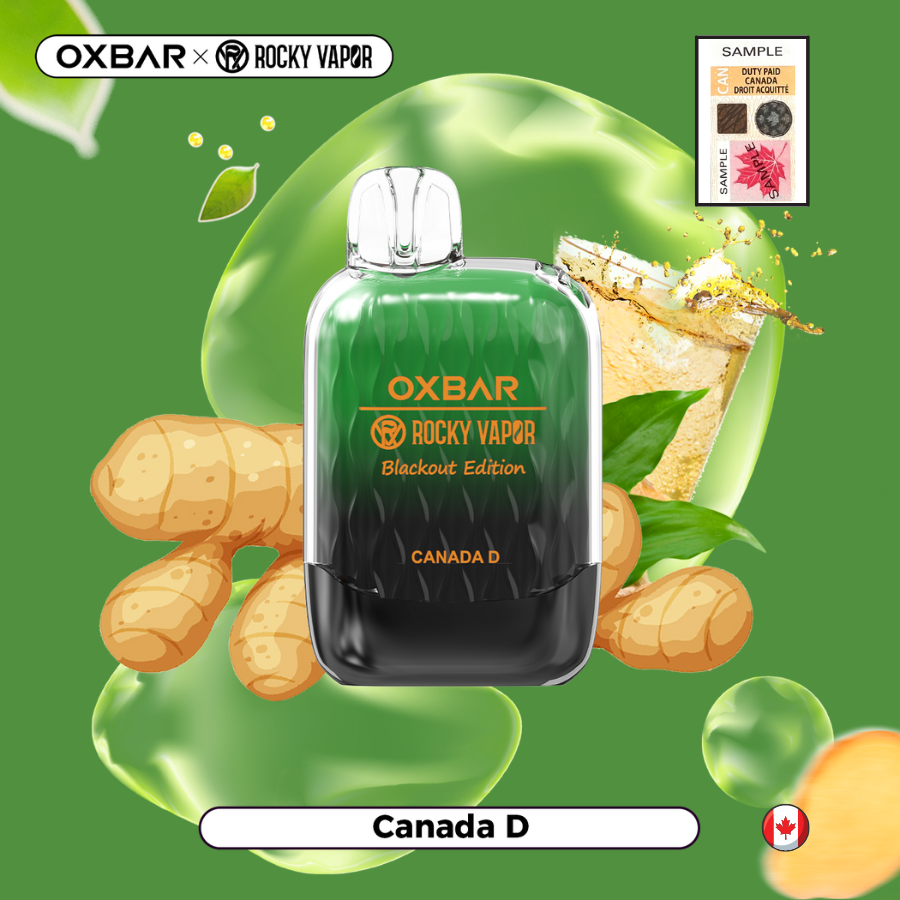 Oxbar 8000 Canada D 20mg/mL disposable