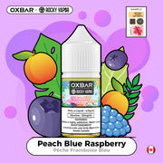 Oxbar E liquid Peach Blue Raspberry 20mg/ml-30mL