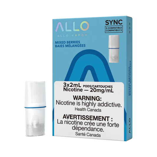 Allo sync pods Mixed Berries 20mg/mL pods