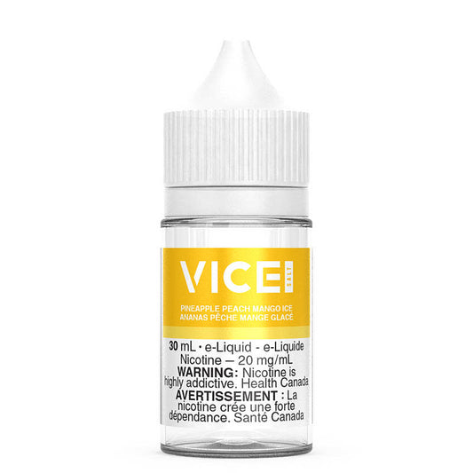 Vice salt e-liquid Pineapple Peach Mango ice 20mg/mL-30mL ( provincial)